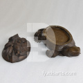 Stone Carving Nine Tortoise Inkstone